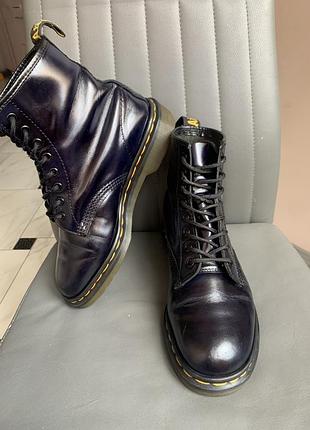 Черевики dr. martens 1460 (dark navy / purple rub off) — розмір 39 (24.5 см)