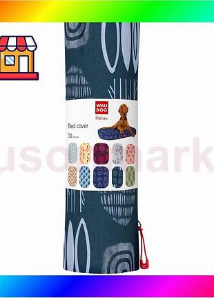 Bs чохол для лежанки best mix waudog relax, малюнок "абстракція", s, ш 55 см, дов 40см bas77/n