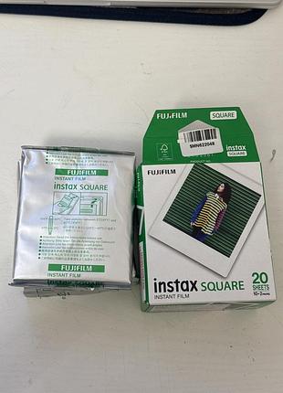 Картриджі для фотоапарату instax square 20 sheets 10x2