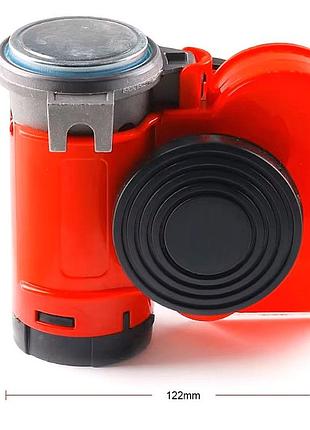 Сигнал повітряний 12v nautilus compact червоний elegant 100780 20шт