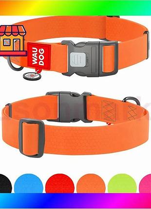 Bs ошейник для собак best mix водостойкий waudog waterproof c qr паспортом, пластиковый фастекс, xxl, bas77/n