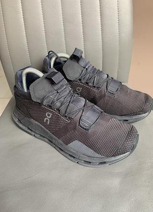 Кросівки on running cloudnova 2 (all black) — розмір 41 (25.5 см)