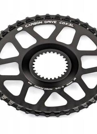 Зірка для шатунів gates carbon drive cdx 39т чорна (5778)