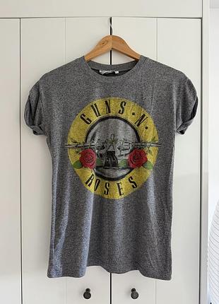Жіноча футболка guns n' roses xs-s офіційний мерч