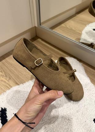Балетки туфлі zara
