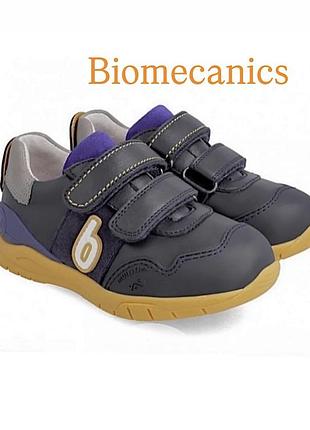 Нові з бірками дитячі черевики biomecanics (211226, натуральна шкіра,темно-сині) на 25,26,29,30,33,34 розмір