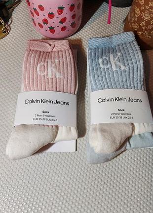 Calvin klein новые оригинал женские носки шкарпетки calvin klein