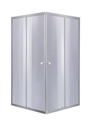 Душевая кабина lidz wawel sc90x90.sat.low.gr, стекло тонированное 4 мм без поддона