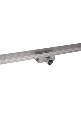 Корпус линейного трапа из нержавеющей стали taurus 800 с сухим затвором qtap