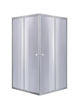 Душевая кабина lidz wawel sc80x80.sat.low.gr, стекло тонированное 4 мм без поддона