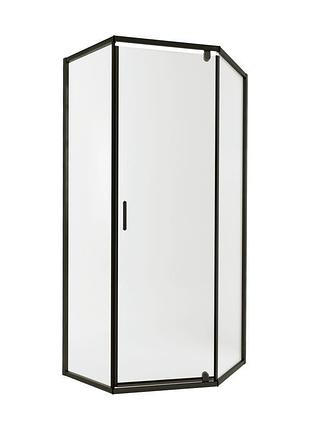 Душевая кабина qtap scorpio bla10115-ac6 100x100 см, стекло clear 6 мм, покрытие calcless без поддона