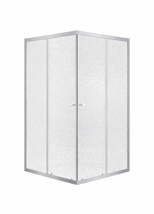 Душевая кабина lidz wawel sc80x80.sat.low.fr, стекло frost 4 мм без поддона