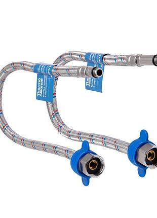 Гибкая подводка для воды thermo alliance standart м10 60 см (пара) sd396w60
