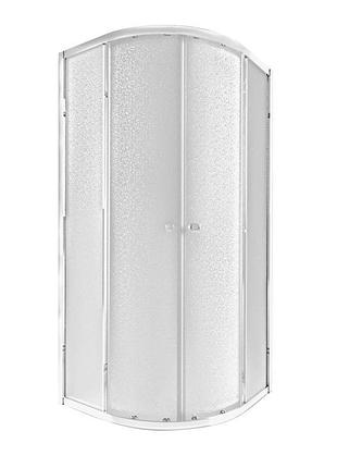 Душевая кабина qtap presto crm1088ap5 80х80 см, стекло pear 5 мм без поддона