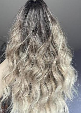 Искусственные волосы на закольце