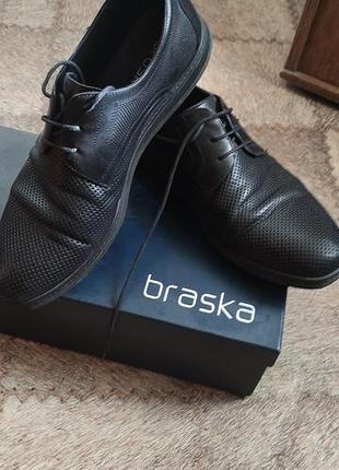 Туфлі чоловічі шкіряні braska