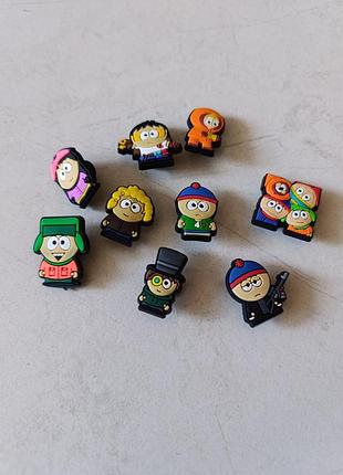 Джибитсы украшения для обуви jibbitz by crocs south park
