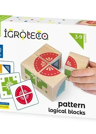 Логічна кубики igroteco склади візерунок