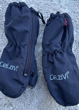 Зимові рукавиці 86p celavi, краги h&m