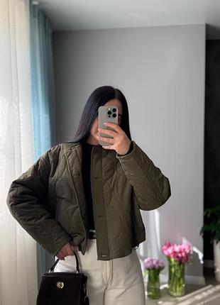 Лайнер zara, куртка стьобана zara, куртка осінь zara