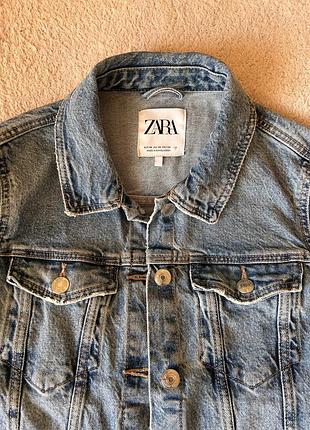 Zara джинсовий жакет