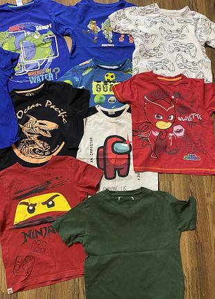 Футболки для мальчика  7-8лет