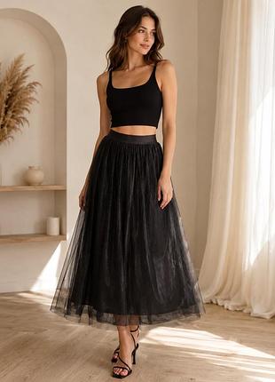 🖤 юбка esmara из фатина — xs