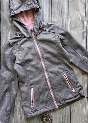 Куртка softshell для девочки active touch