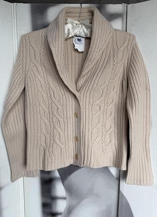 Max mara светр woolmark шерсть