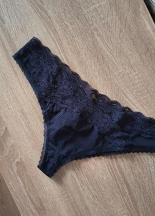 Passionata бруклин танга бриф темно синего цвета passionata brooklyn tanga brief