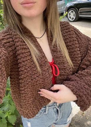 Мʼякий плюшевий кардиган 😉 2