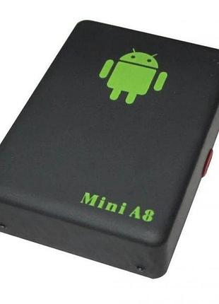 Gsm трекер tracker mini a8 з прослуховуванням для дому / автомобіля маячок - трекінг для відстеження дітей, собак