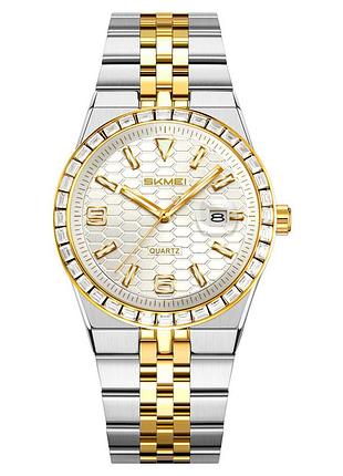 Skmei 2655tgd silver-gold