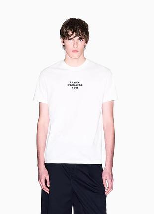 Футболка armani exchange з логотипом