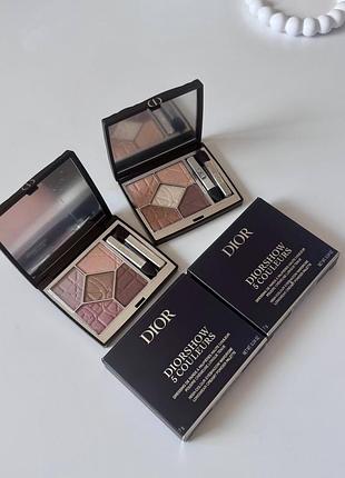 Культові тіні для повік dior diorshow 5 couleurs
