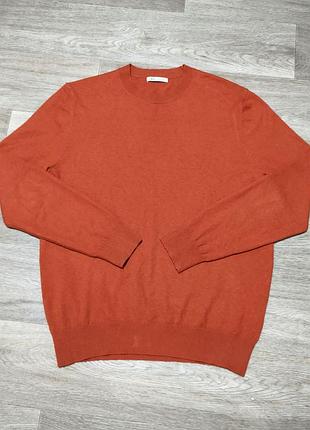 Чоловічий легкий светр zara, розмір l.