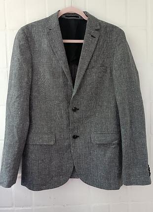Чудовий чоловічий піджак сірого кольору h&m