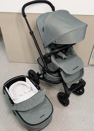 Дитяча коляска 2 в 1 easywalker jimmey з повним набором аксесуарів на зиму