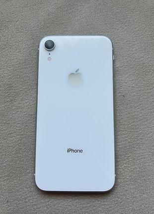 Айфон xr білий 3