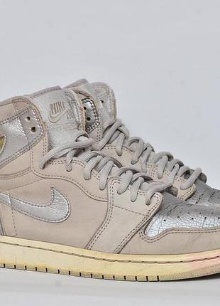 Nike air jordan 1 retro japan grey 43р кроссовки