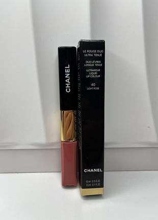 Chanel le rouge duo ultra tenue 40 light rose