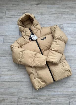 Оригінал! сша! унісекс пуховик puma hooded ultra down puffer 675383-84 у новому стані куртка
