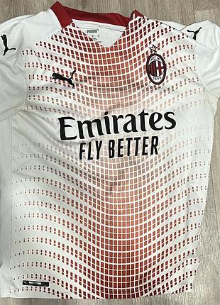 Футболка milan сезону 20/21 гостевая (б/у)