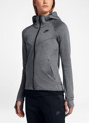 Кофта зіп худі nike sportswear tech fleece
