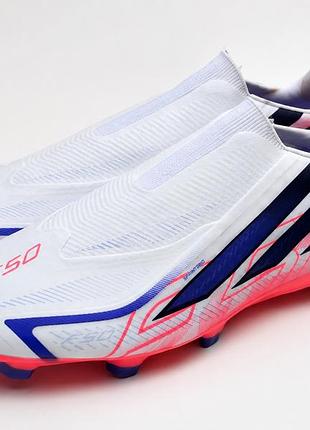 Нові футбольні бутси adidas f50 league laceless fg/mg, 42 2/3
