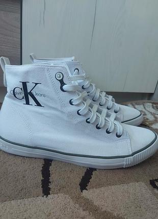 Чоловічі кеди calvin klein jeans arthur canvas