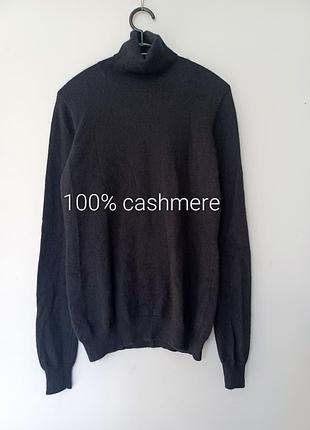 100% кашемір, кашеміровий светр гольф від tutto maglia