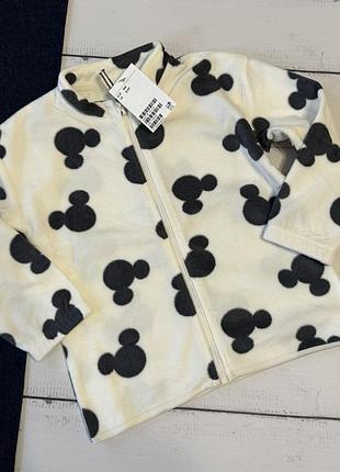 Флісова кофта h&m disney фліска