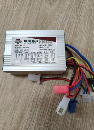Контроллер yiyun tech yk31c 36v 800w для электротранспорта (коллекторный / щеточный)