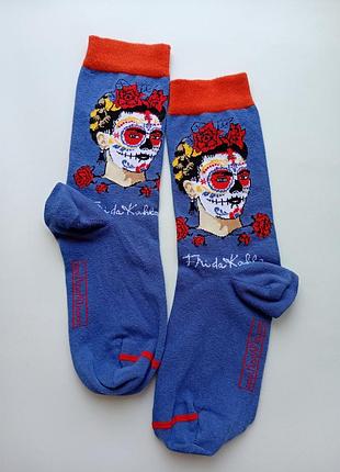 Стильные носки фрида кало (musearta) 36-40 р.